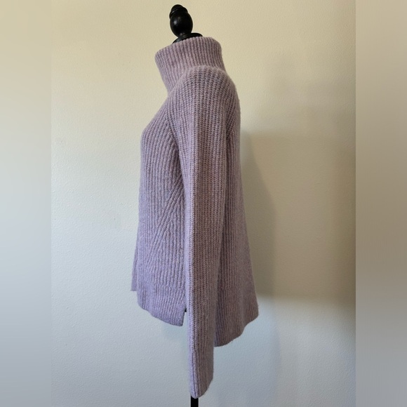 Women’s Madewell Lavender Mercer Turtleneck Sweater in Coziest‎ Yarn Size XS - Picture 6 of 11